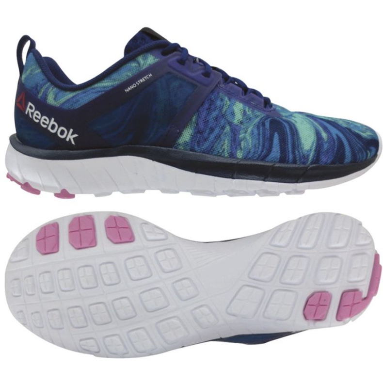 Reebok Z Belle Ws W V68354 training shoes blue