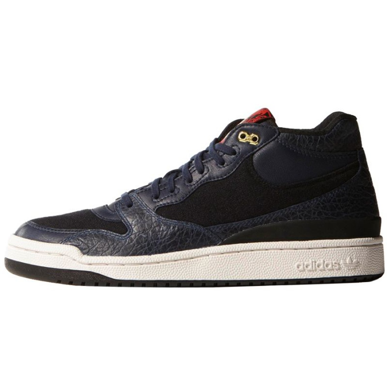 Shoes adidas Forum Mid Clean M B26207 navy blue