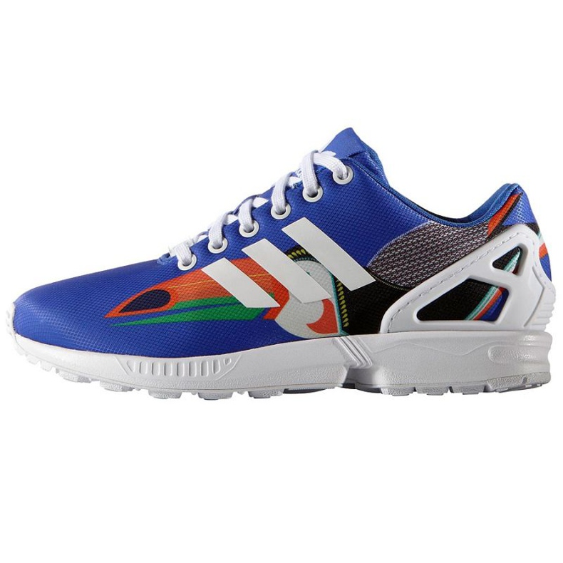 Adidas Originals Zx Flux W S75697 shoes blue multicolored Adidas Originals Zx Flux W S75697 shoes blue multicolored