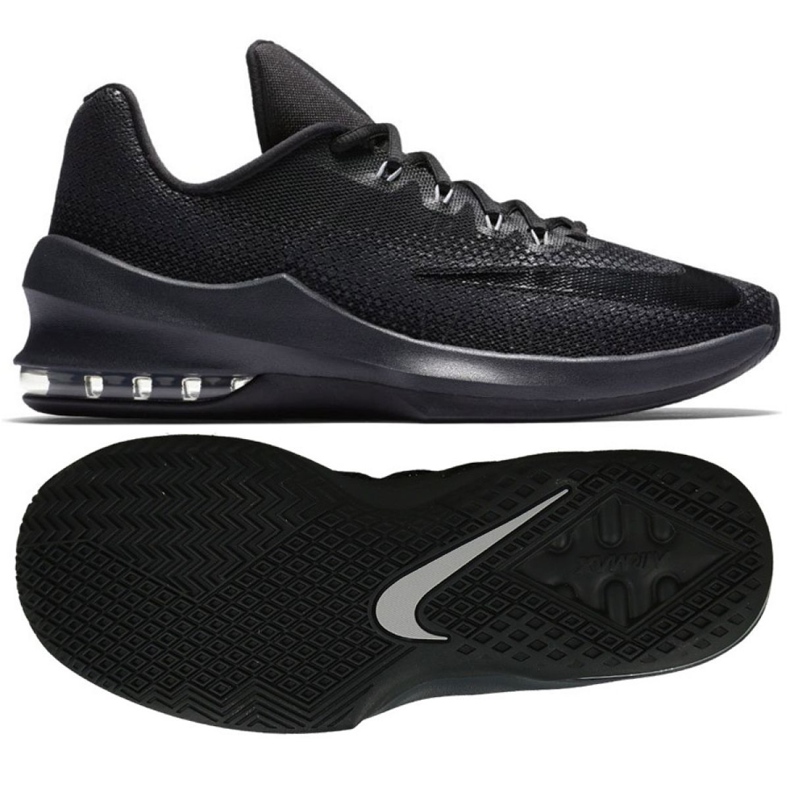 Basketball shoes Nike Air Max Infuriate Low M 852457-001 black black Basketball shoes Nike Air Max Infuriate Low M 852457-001 black black
