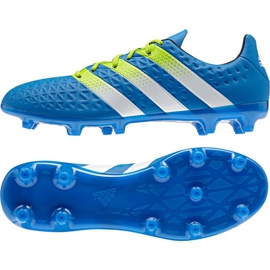 The adidas Ace 16.3 FG / AG M football boots blue The adidas Ace 16.3 FG / AG M football boots blue