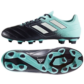 The adidas Ace 17.4 FxG M football boots black The adidas Ace 17.4 FxG M football boots black