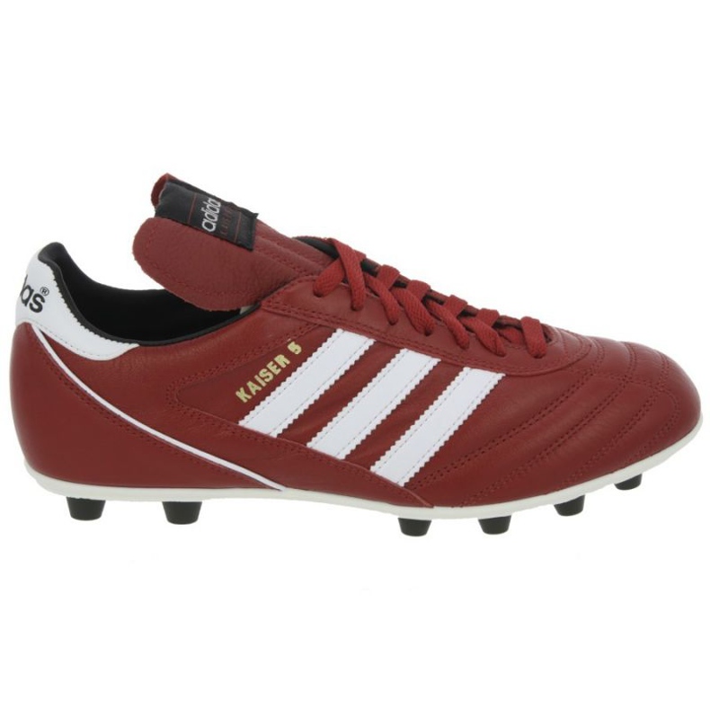 The adidas Kaiser 5 Liga Fg M football boots red