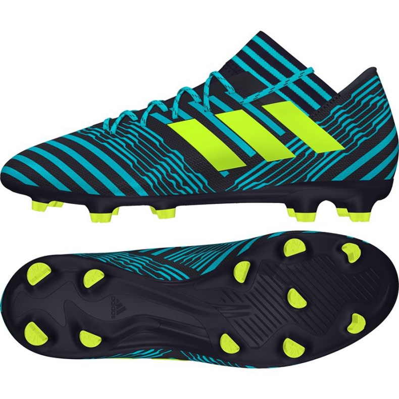 The adidas Nemeziz 17.3 Fg M football boots navy blue