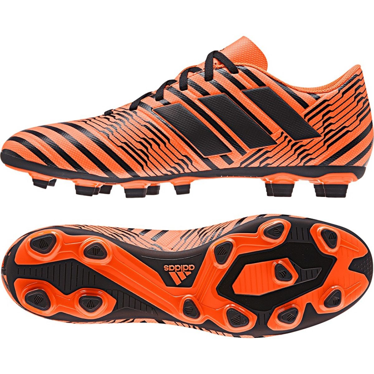 Orange top nemeziz boots