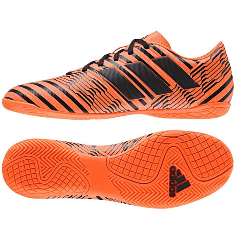 Indoor shoes adidas Nemeziz 17.4 In M orange Indoor shoes adidas Nemeziz 17.4 In M orange