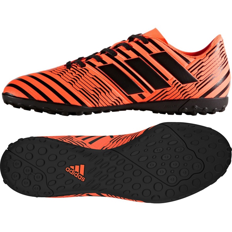 Adidas Nemeziz 17.4 Tf M S76979 football boots orange orange
