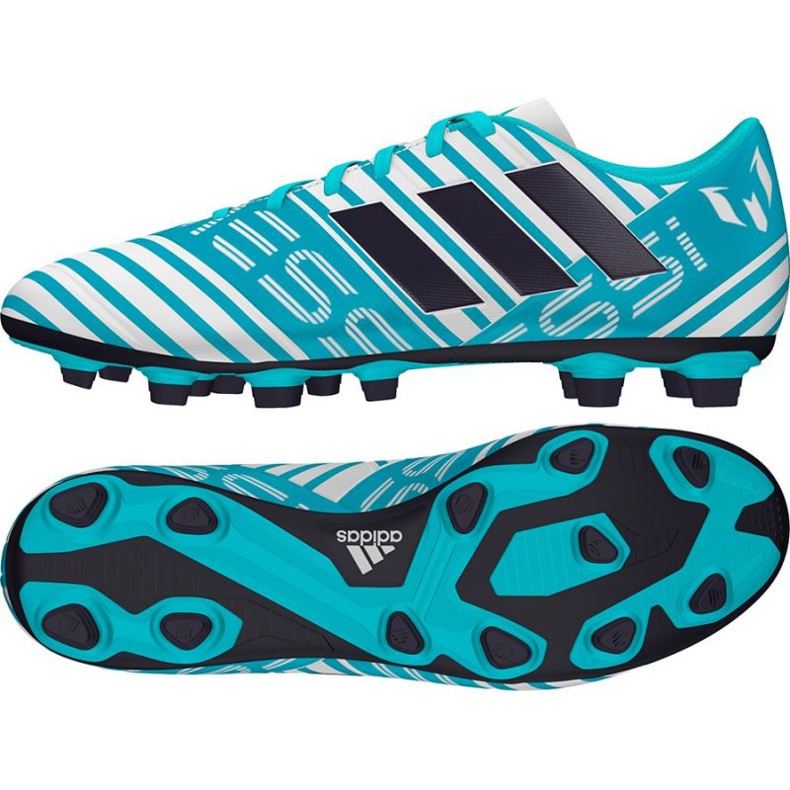 Adidas Nemeziz Messi 17.4 football boots blue