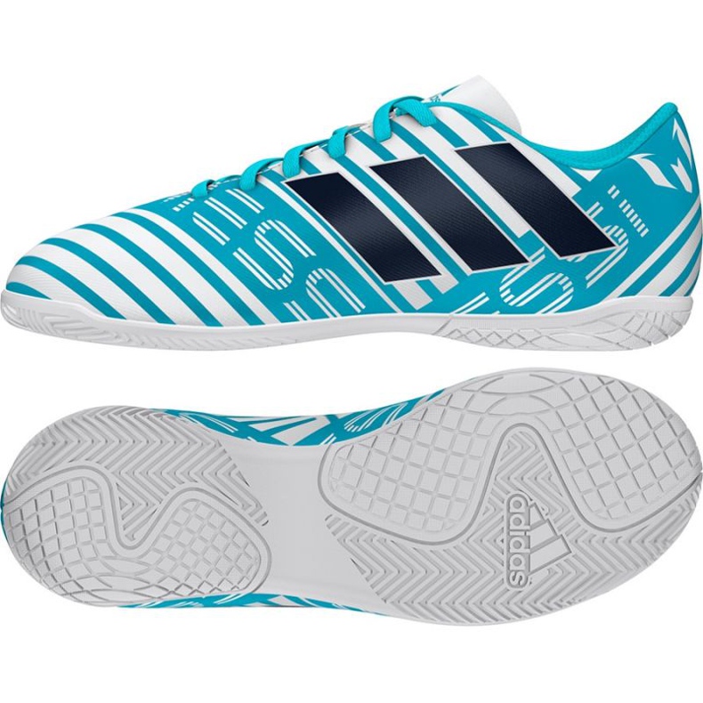 Indoor shoes adidas Nemeziz Messi 17.4 blue