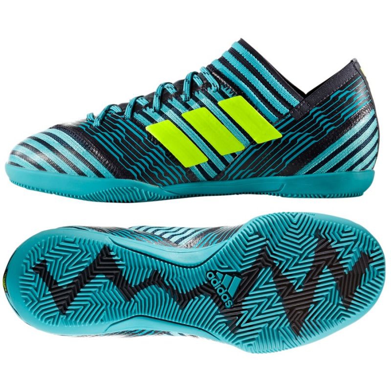 Adidas nemeziz blue deals indoor