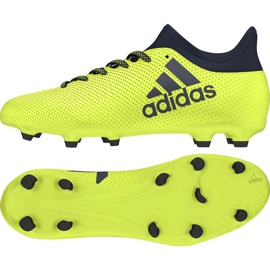 The adidas X 17.3 Fg Jr. football boots with about ł vol y