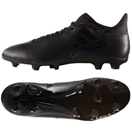 Adidas X 17.3 FG M S82364 football boots black Adidas X 17.3 FG M S82364 football boots black