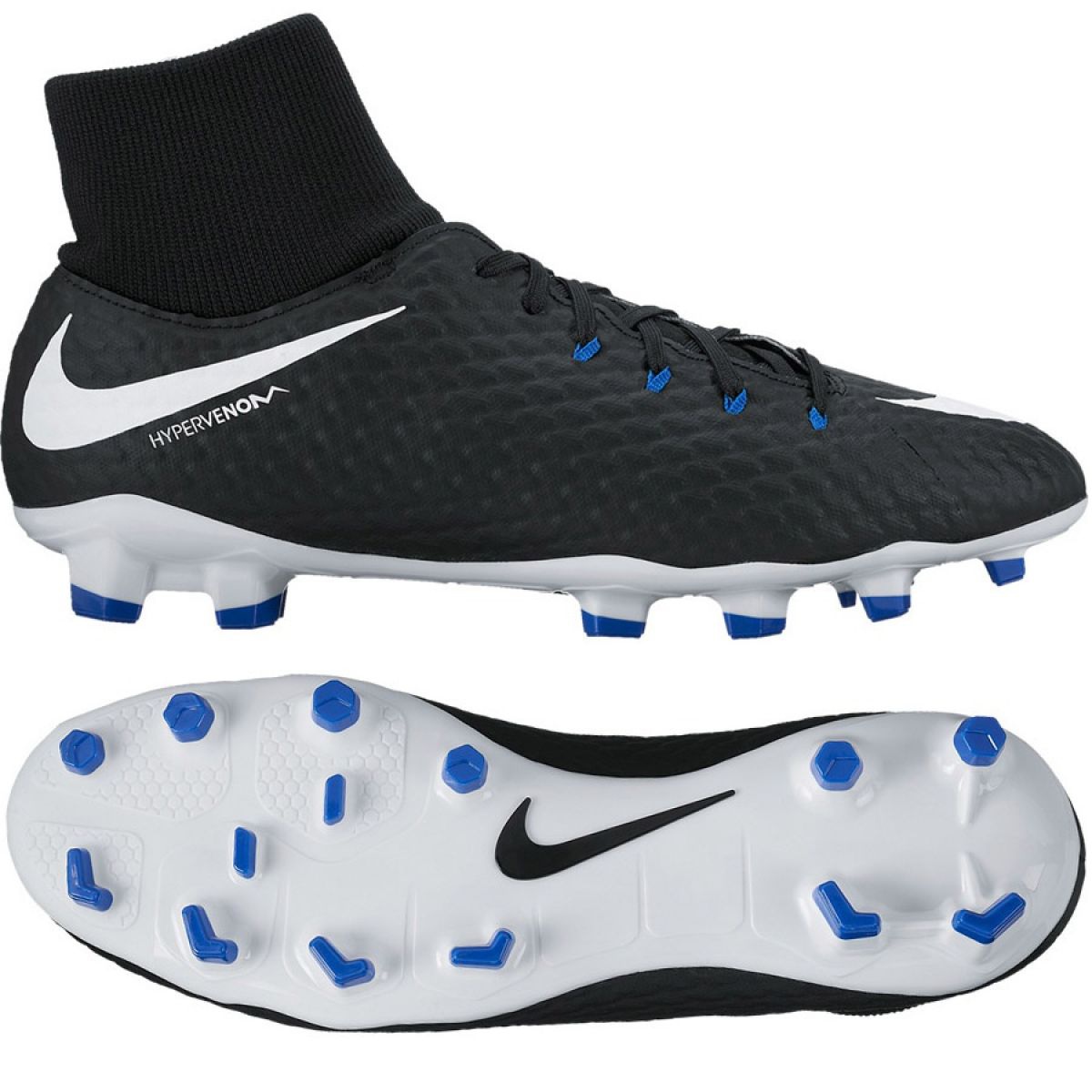 Nike Hypervenom Fg M 917764-002 football shoes black black -