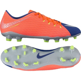 Nike hypervenom purple sales orange