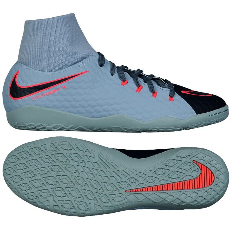 Nike HypervenomX Phelon indoor shoe grey