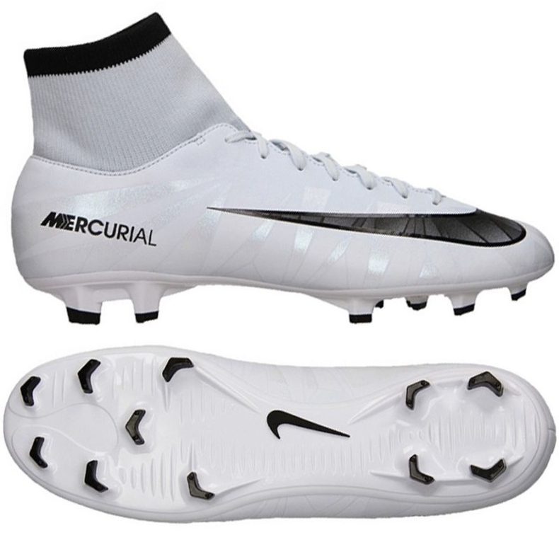 Nike MercurialX Victory VI CR7 DF FG M 903605-401 football shoes white