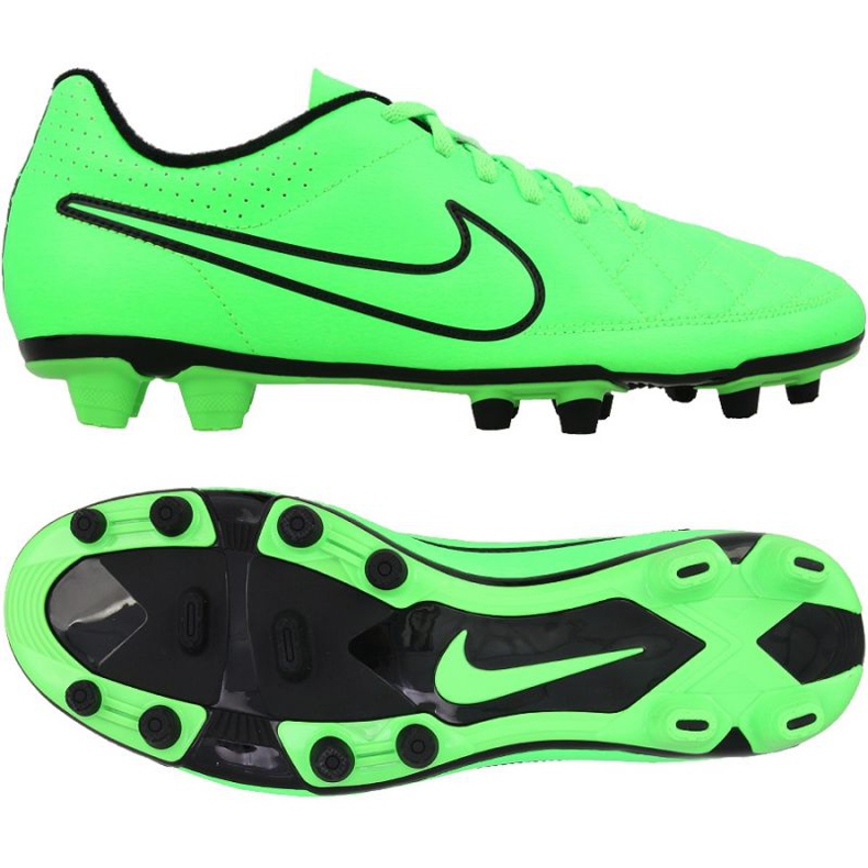 Nike Tiempo Rio Fg M football boots green