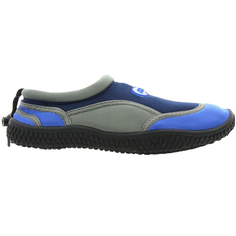 Aqua-Speed ​​Jr. neoprene beach shoes, navy blue and gray multicolored