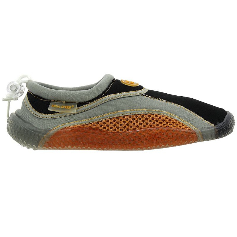Aqua-Speed ​​Jr. neoprene beach shoes brown multicolored multicolored
