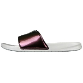 Slippers Nike Sportswear Benassi Just Do It Print W 618919-013 beige brown
