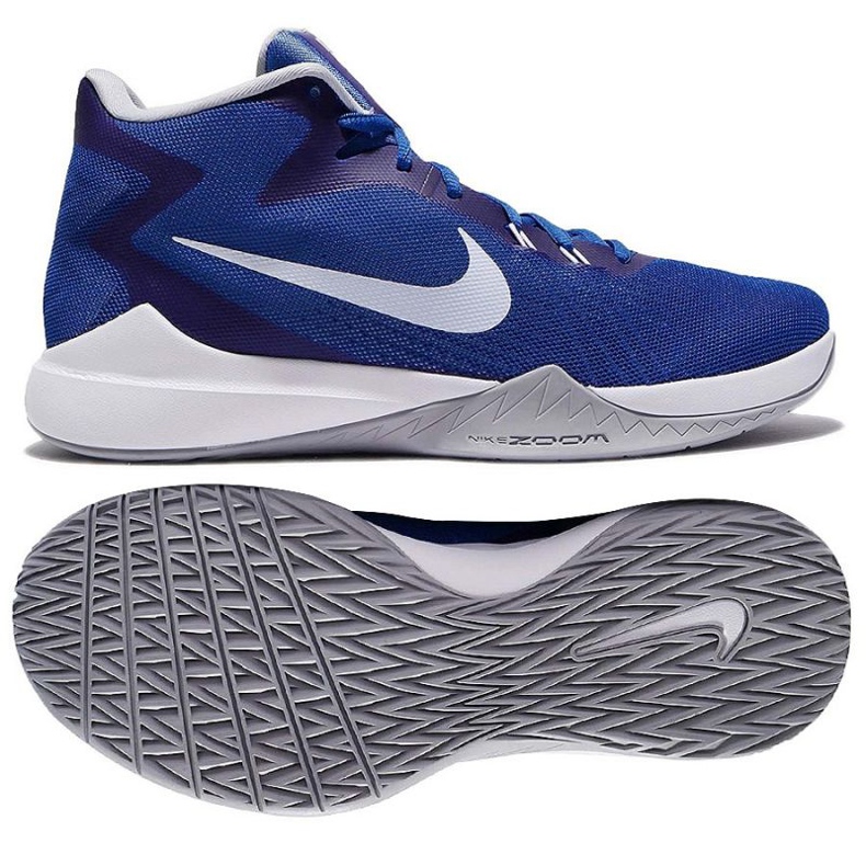 Basketball shoes Nike Air Precision M blue Basketball shoes Nike Air Precision M blue