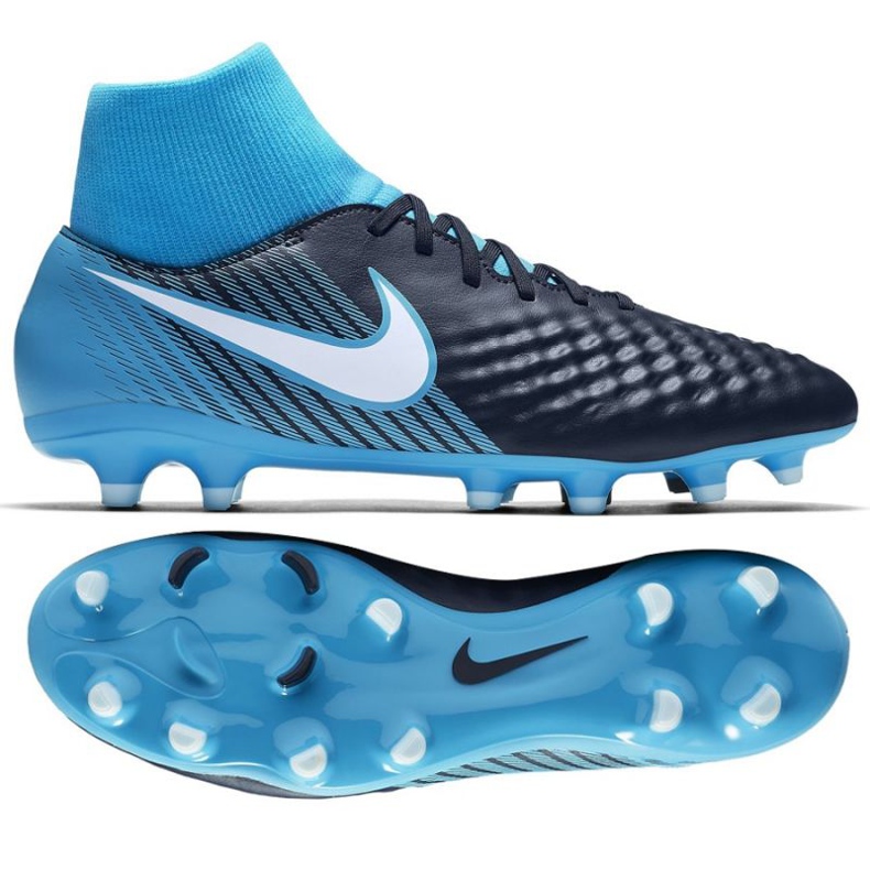 Nike Magista Onda Ii Df Fg M 917787-414 football shoes multicolored blue