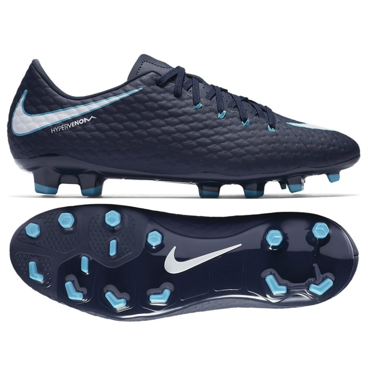 Nike hypervenom top 3 blue