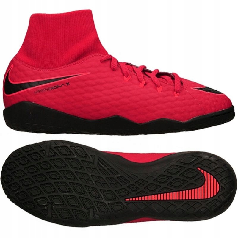 Nike HypervenomX Phelon indoor shoe red red