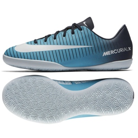 Indoor shoes Nike Mercurial Vapor Xi Ic Jr 831947-404 blue Indoor shoes Nike Mercurial Vapor Xi Ic Jr 831947-404 blue
