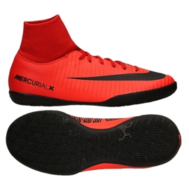 Nike MercurialX Victory 6 DF IC JR Indoor Shoes Red