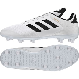 Football shoes adidas Copa 18.3 Fg M BB6358 white white - KeeShoes