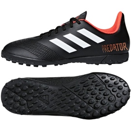 Adidas Predator Tango 18.4 Tf Jr CP9095 football boots black black Adidas Predator Tango 18.4 Tf Jr CP9095 football boots black black