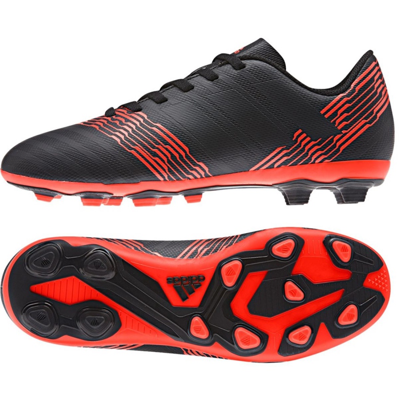 Adidas Nemeziz 17.4 FxG Jr CP9206 football boots black