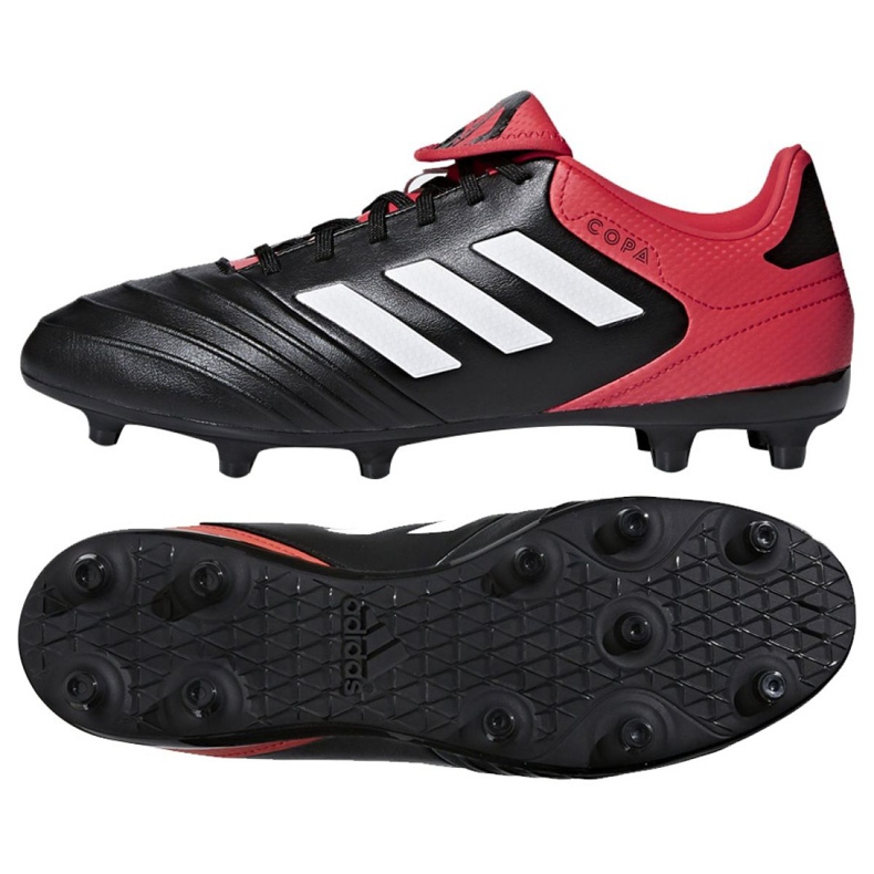 Adidas Copa 18.3 Fg M CP8957 football boots black black Adidas Copa 18.3 Fg M CP8957 football boots black black