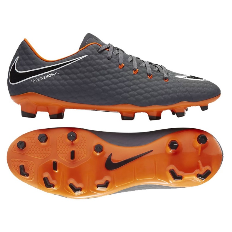 Nike Hypervenom Phantom 3 Academy Fg M AH7271-081 football shoes grey grey