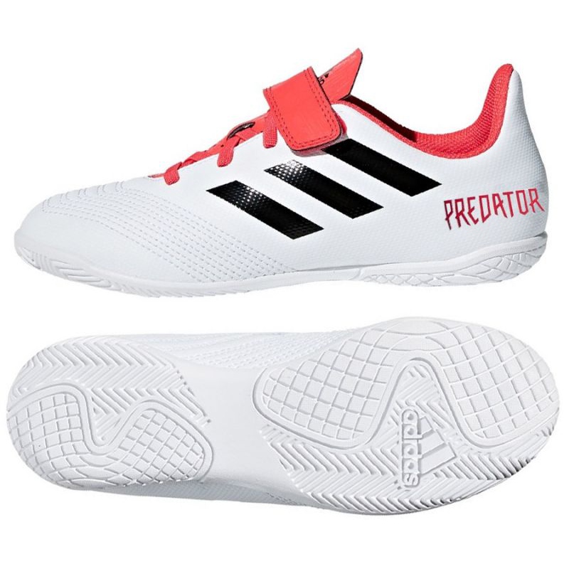 Indoor shoes adidas Predator Tango 18.4 white