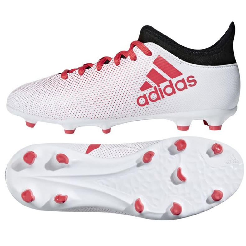 Adidas X 17.3 Fg Jr CP8991 football boots multicolored white