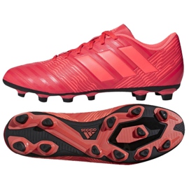 Adidas Nemeziz 17.4 FxG M CP9007 football boots multicolored red