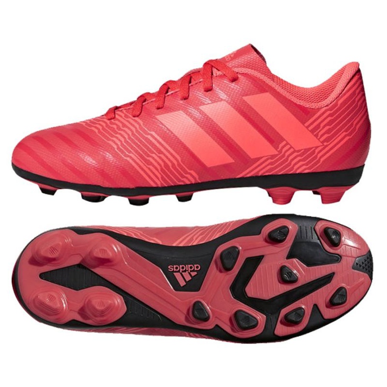 Adidas Nemeziz 17.4 FxG Jr CP9207 football boots red red