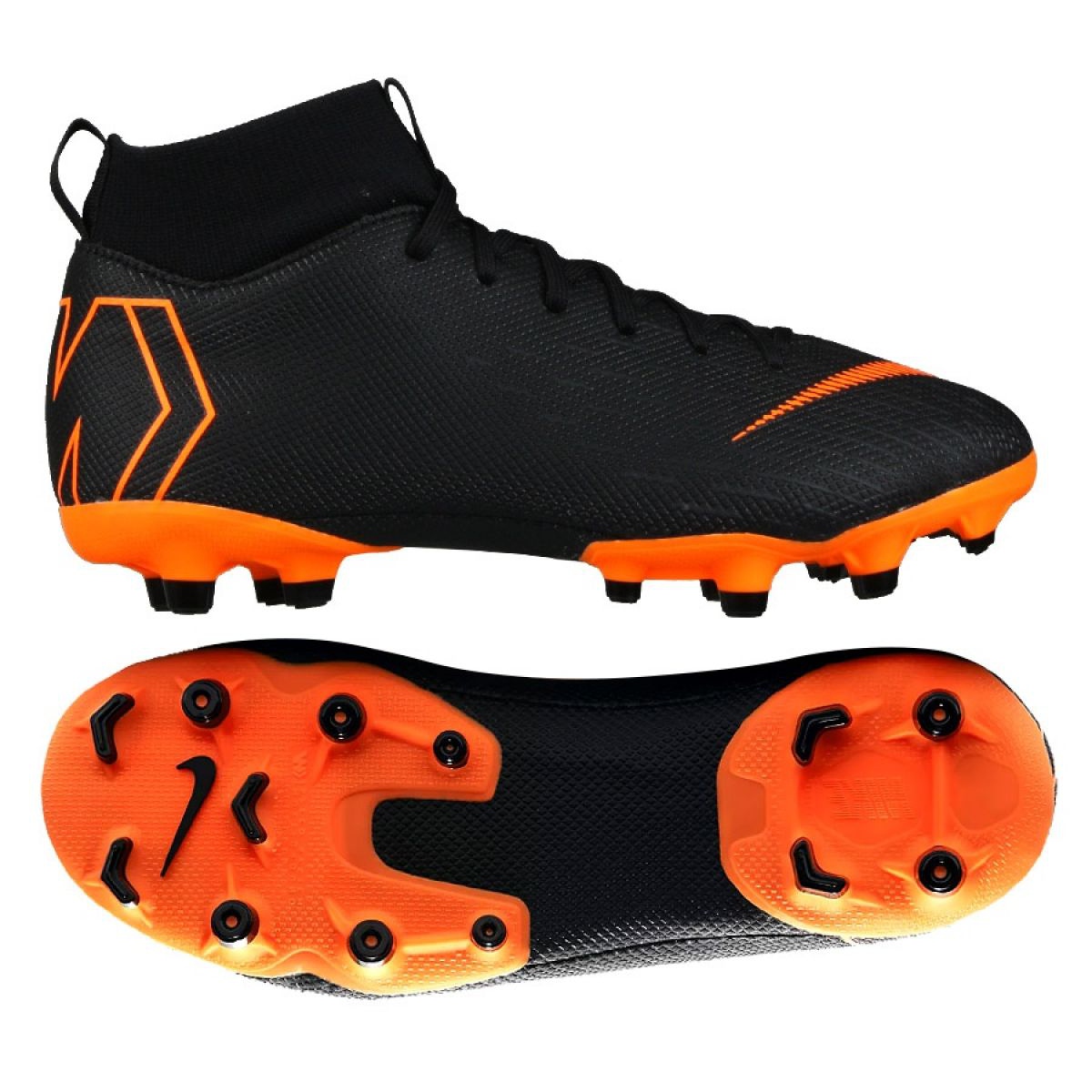 Nike Mercurial Superfly 6 Academy Gs Mg Jr AH7337 081 football shoes black black