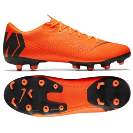 Nike Mercurial Vapor 12 Academy Fg M AH7375-810 soccer shoes multicolored orange