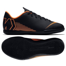 Nike Mercurial Vapor 12 Club indoor shoe black Nike Mercurial Vapor 12 Club indoor shoe black