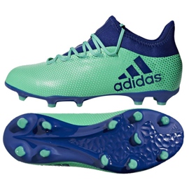Adidas X 17.1 Fg Jr CP8980 football boots multicolored blue