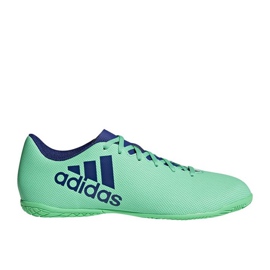 Indoor shoes adidas X Tango 17.4 In M green Indoor shoes adidas X Tango 17.4 In M green