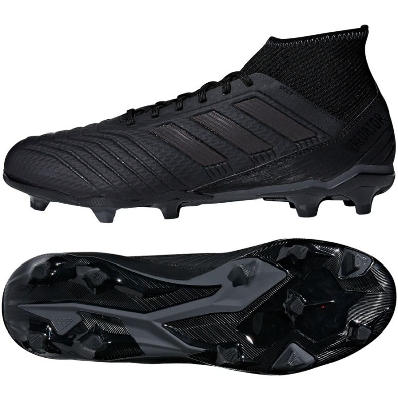 Adidas Predator 18.3 Fg M CP9303 football boots black black