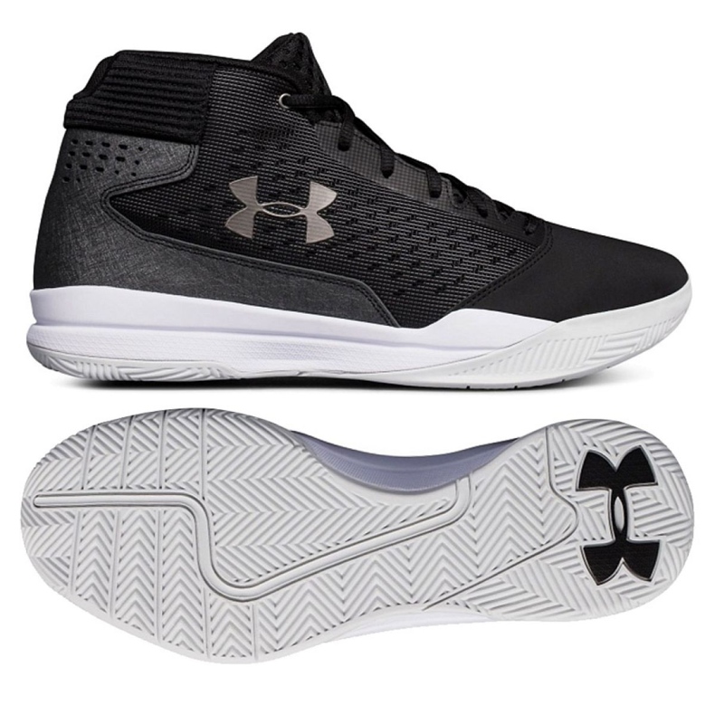 Under Armour Basketball shoes Under Armor Jet Mid M 3020224-001 black black Under Armour Basketball shoes Under Armor Jet Mid M 3020224-001 black black
