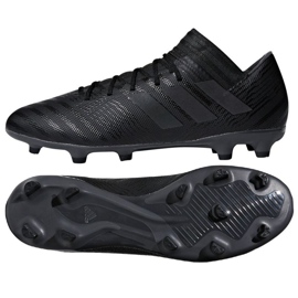 Adidas Nemeziz Tango Fg M football boots black - KeeShoes