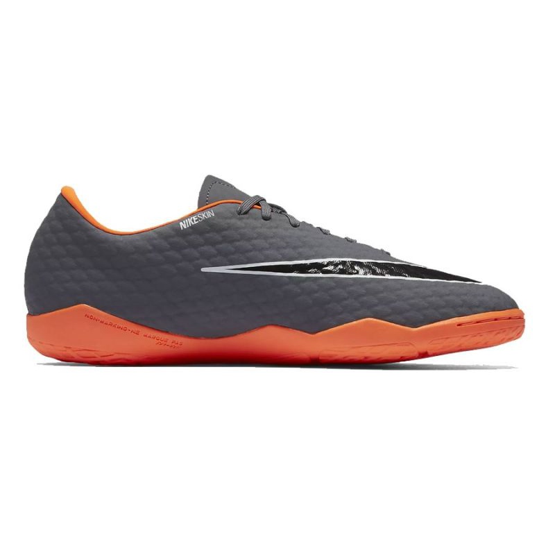 Nike Hypervenom Phantom 3 football shoe grey