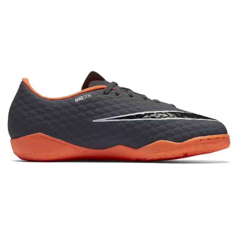 Nike Hypervenom PhantomX 3 Academy IC JR AH7295-081-S football shoes grey