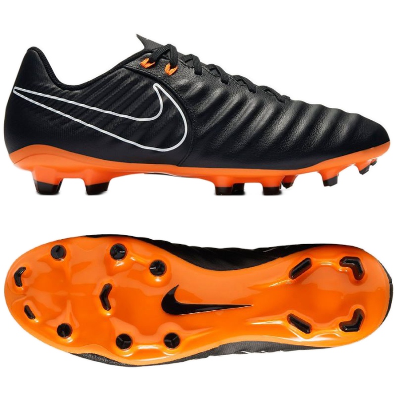 Nike Tiempo Legend 7 Academy FG M AH7242-080-S football shoes black